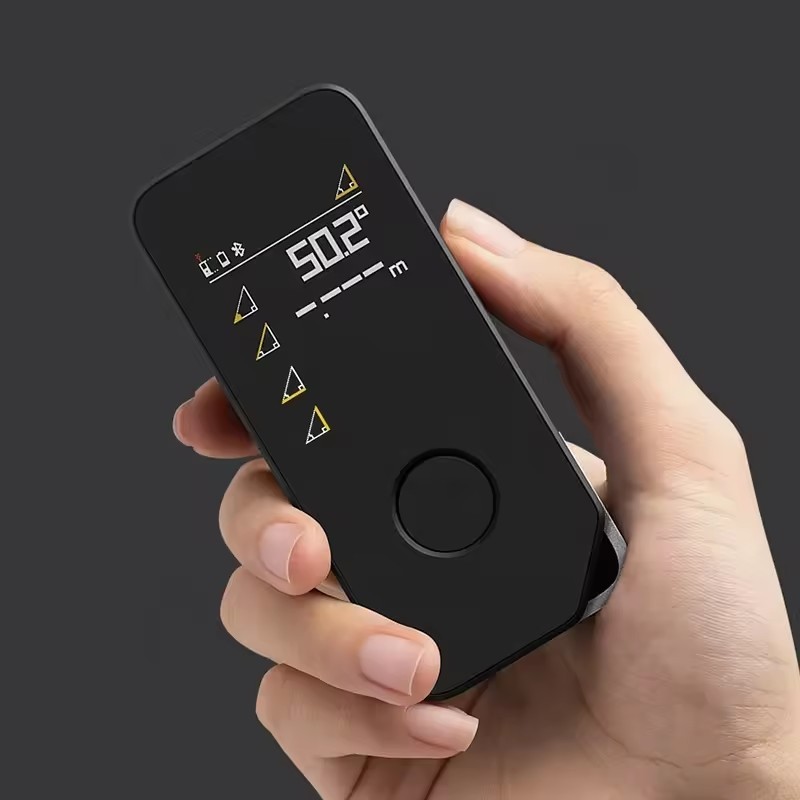 HOTO Professional Laser Measuring Tool Pro - 164 Ft Ultra-Long Laser Distance Measure Tool, 5 Measuring Modes, High-Precision Real-time Measurement, Unlimited Storage, Cool Gadgets for Men