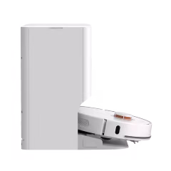 Lydsto W2 Robot Vacuum and Mop Combo, 5000Pa Suction Robotic Vacuum, Self-refilling and Self-Emptying & Mop Cleaning, Hot Air Drying, Carpet Detection, Precision Mapping and Obstacle Avoidance, White