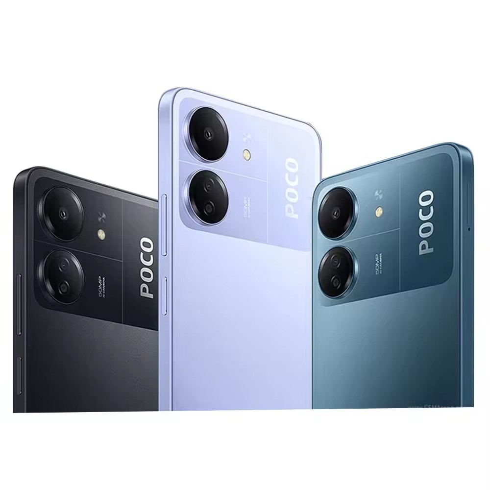 New Global POCO C65 Smartphone 6.74 Inch 90Hz Display 50MP Triple Camera 5000mAh Mobile Phones