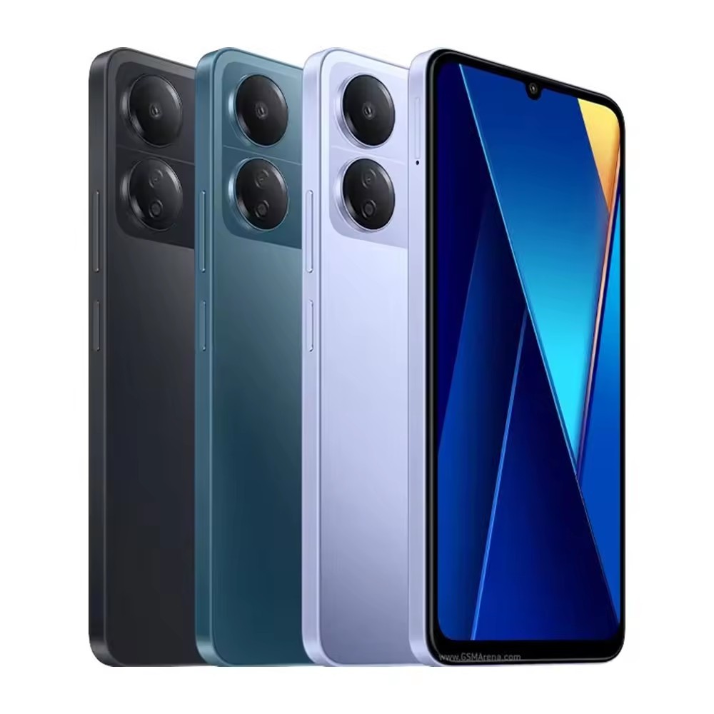 New Global POCO C65 Smartphone 6.74 Inch 90Hz Display 50MP Triple Camera 5000mAh Mobile Phones