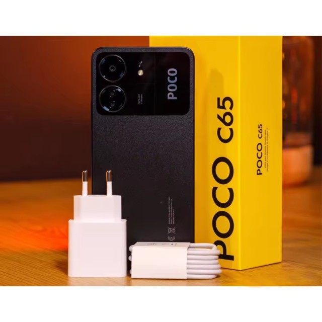 New Global POCO C65 Smartphone 6.74 Inch 90Hz Display 50MP Triple Camera 5000mAh Mobile Phones