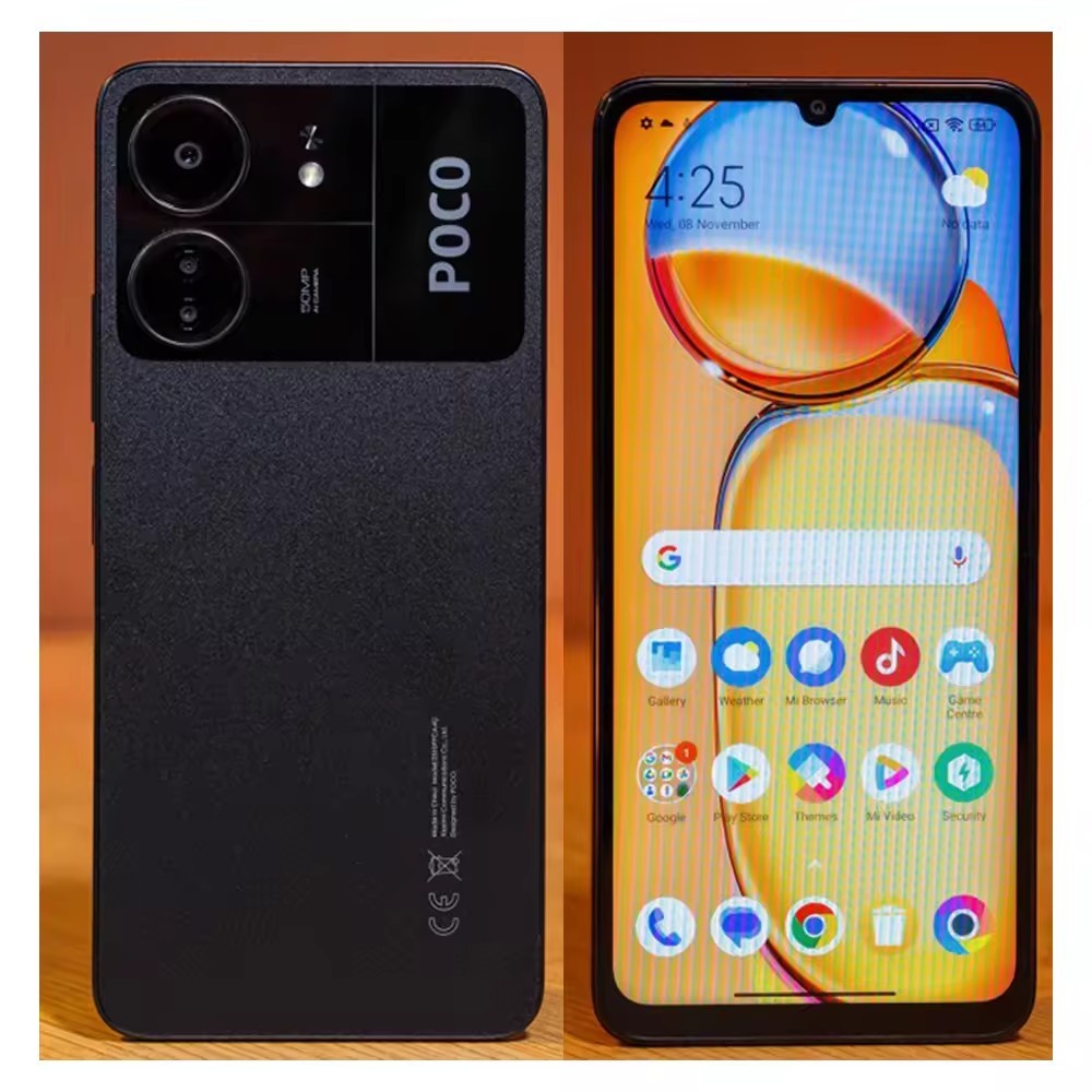 New Global POCO C65 Smartphone 6.74 Inch 90Hz Display 50MP Triple Camera 5000mAh Mobile Phones
