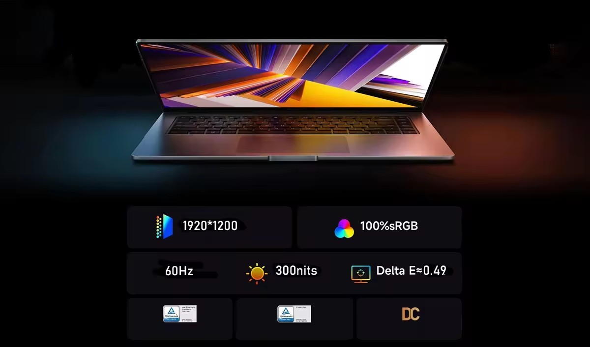 Redmi Book 16 Laptop 2024 Intel Core I5-13500H 16GB DDR5+1TB/512G SSD 16inch 2.5K Notebook Fingerprint Thunderbolt 4