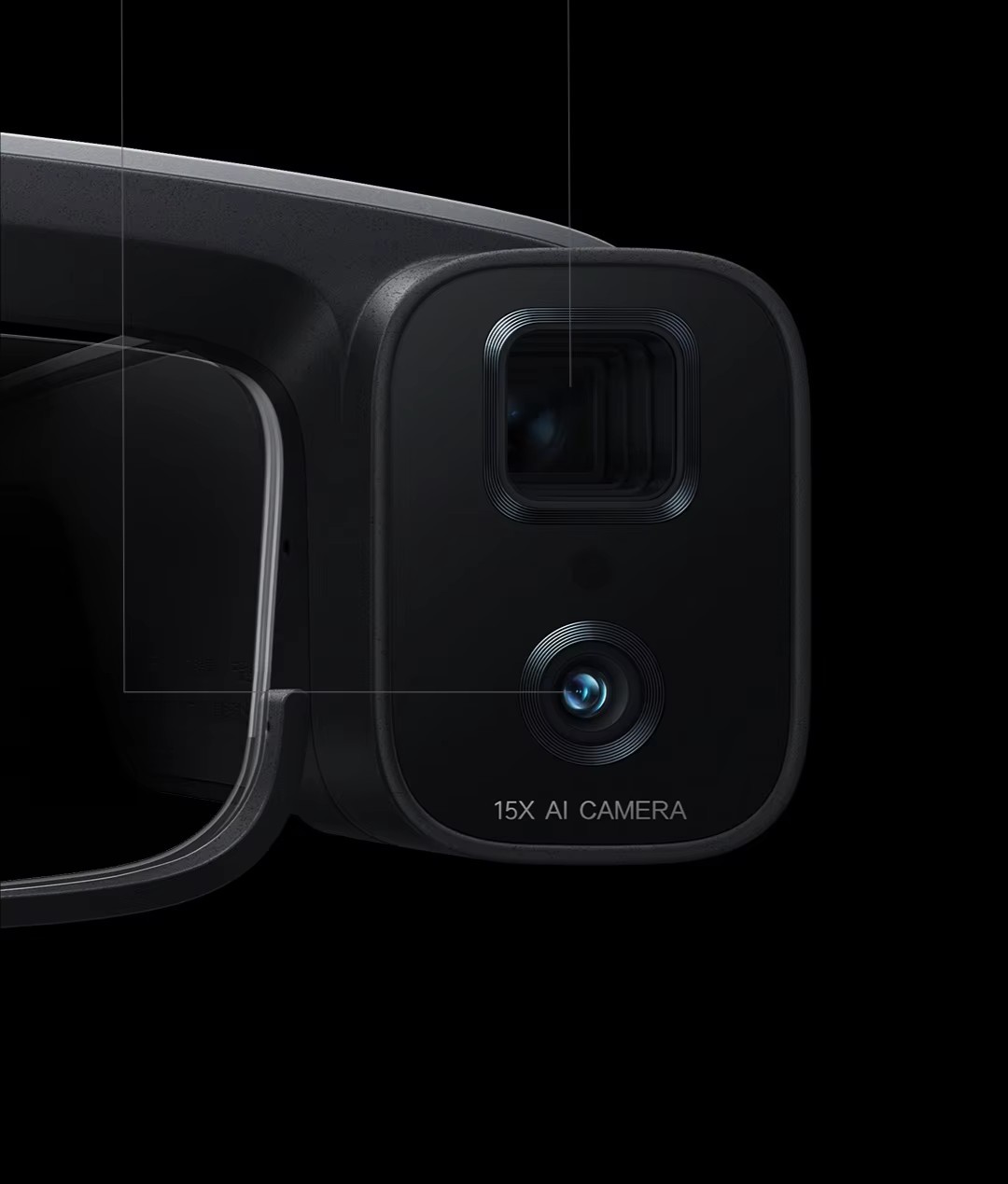 RC Xiaomi AR Smart Glasses Camera First View 1X-15X Hybrid Zoom 50MP 4-in-1 Wide-angle Main Camera Quick Capture
