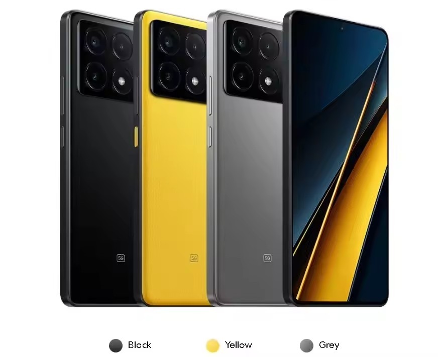 POCO X6 Pro Global Version Dimensity 8300 Ultra 6.67" 1.5K Flow AMOLED Display 64MP NFC 67W Turbo Charging Smartphone 5G