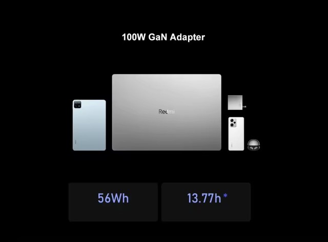 Redmi Book 16 Laptop 2024 Intel Core I5-13500H 16GB DDR5+1TB/512G SSD 16inch 2.5K Notebook Fingerprint Thunderbolt 4
