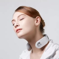 SKG 4098E | Cordless TENs EMS Cervical Neck Massager with Heat for Pain Relief, Neck pain relief, muscle stimulation, remote control
