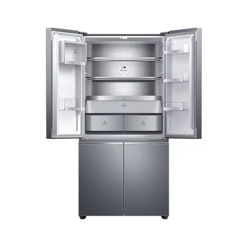 Mijia Exclusive Edition Smart 550L Cross Four Door Refrigerator Side-by-Side Frost-Free Defrost Controls Via Mijia App