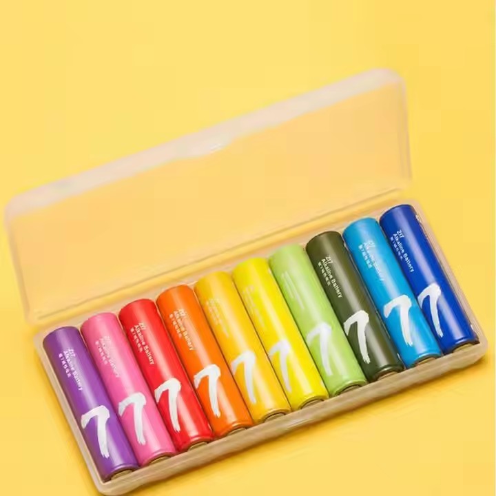 Rainbow AA/AAA Battery || Redmi Mi Mihome Supplier Distributor | Hardware Tools | 10pcs Pack