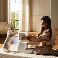 Xiaomi Mijia Smart Pet Feeder 2 Automatic Feeding 5l Large Granary Moisture-proof Suitable for Mijia App MJWSQ02