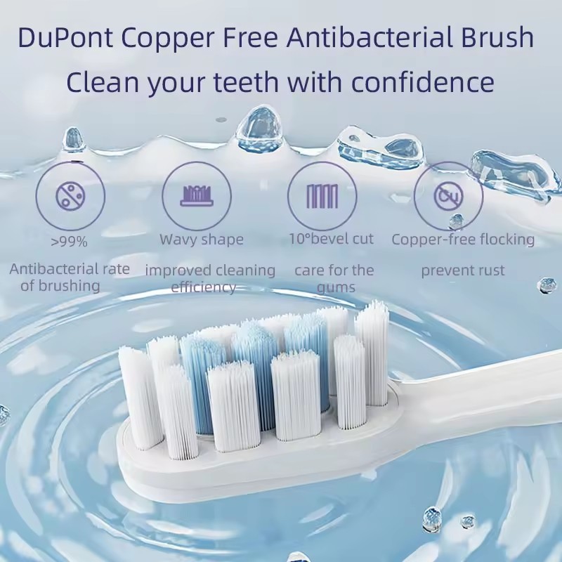 IPX8 Wireless Charging 4 Brush Head Mijia Sonic Electric Toothbrush T302 Cleaner Brush for Xiaomi Youpin