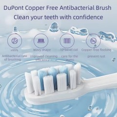IPX8 Wireless Charging 4 Brush Head Mijia Sonic Electric Toothbrush T302 Cleaner Brush for Xiaomi Youpin