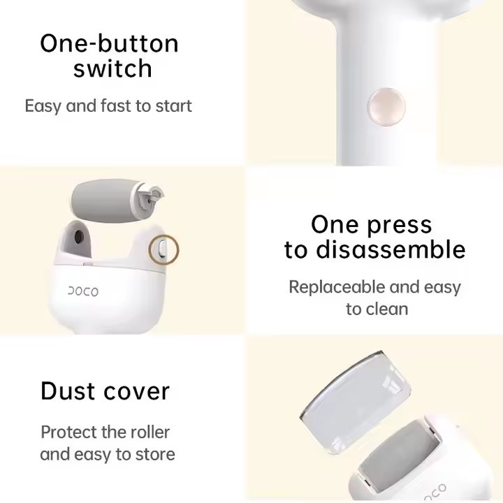 Hot DOCO Electric Beauty Foot Grinding Stone Knife Home Foot Care Pedicure Foot Polishing Artifact Remove Dead Skin Rub Calluses