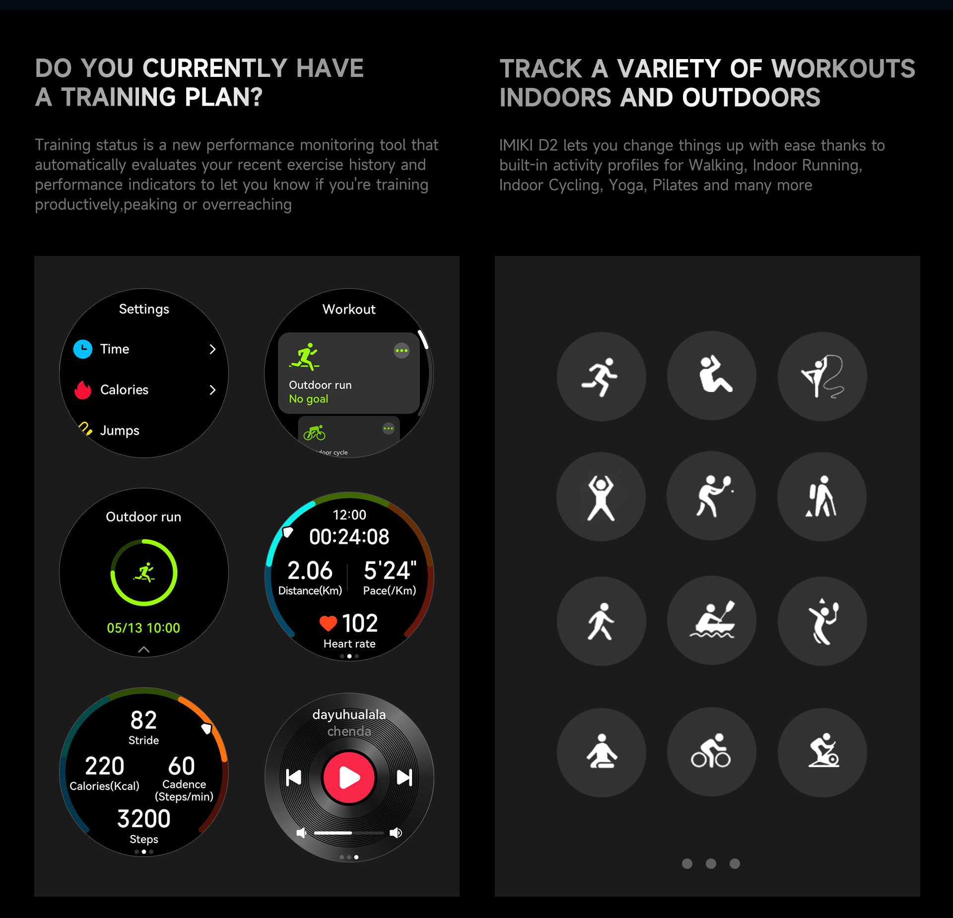 New Xiaomi Smart Watch IMIKI D2 Intelligent Watch AMOLED1.43 Display 1000nits BT Calling Sports Mode Business for Smart Watch