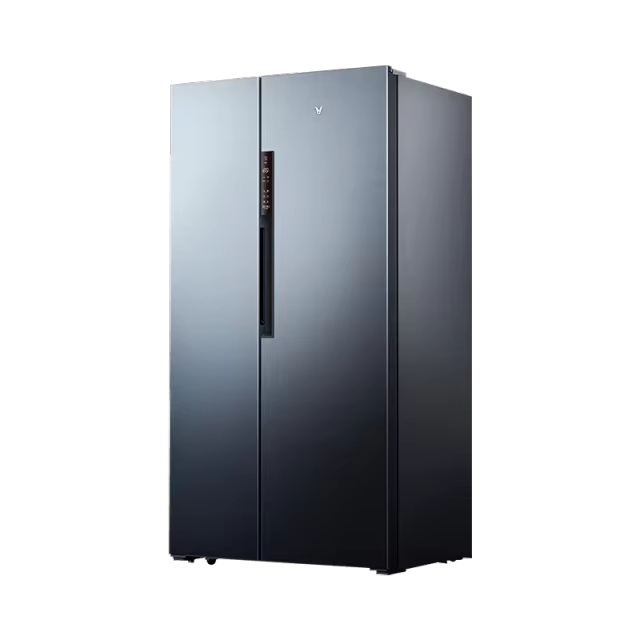 Xiaomi Viomi AI Smart Refrigerator Double Door 603L Ice Making Refrigerator Smart Y Cloud Crystal Grey BCD-603WMSAD03