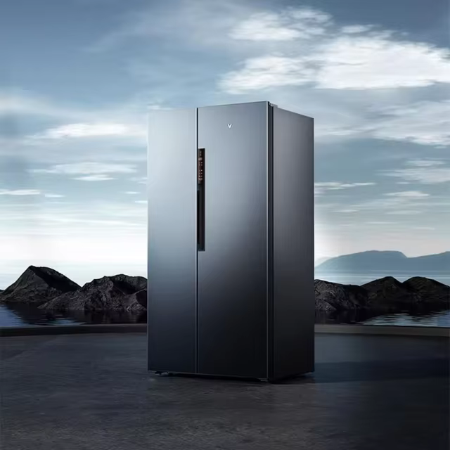 Xiaomi Viomi AI Smart Refrigerator Double Door 603L Ice Making Refrigerator Smart Y Cloud Crystal Grey BCD-603WMSAD03