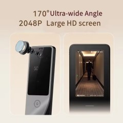 V5 Max Lock in Palm Vein 3D Facial Recognition Visual Wifi Camera Homekit Mihome Smart Digital Electronic Fingerprint Door Lock