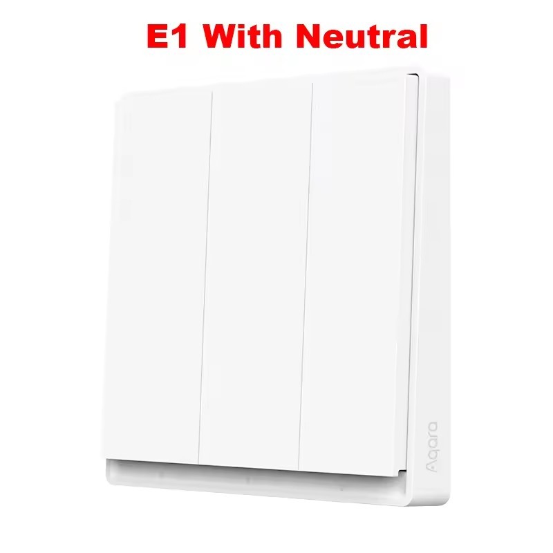 Mvava CE 1/2/3/4 Gang EU UK Smart Home Automation Interruptor Inteligente aqara smart wall switch Wall Push Button Light Smart Switch E1