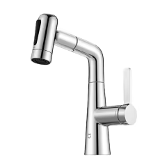 For Xiaomi Mijia Pull Out Basin Faucets S1 Stainless Steel Water Purifier Water Filter Tap Household Waterfilter Kitchen Faucet