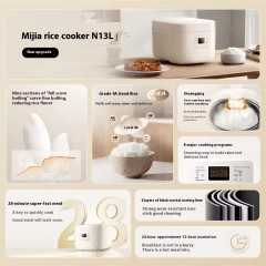 Xiaomi Mijia for Electric Rice Cooker N1 3L Multifunctional 4A Class Reservable Rice Cooker for Home Use for 4-6 People