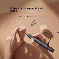 Xiaomi Mijia Electric Grinding Pen Grey MJDMB001QW 800mAh Portable Tool Strong Rotation Speed
