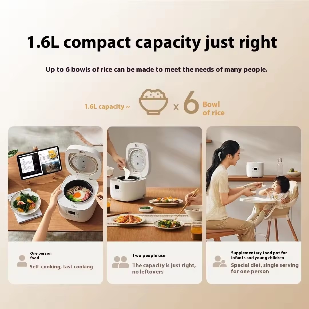 Xiaomi Home Appliances Rice Cooker N1 1.6L MFB13D0 Level 3 400W 50Hz 222V