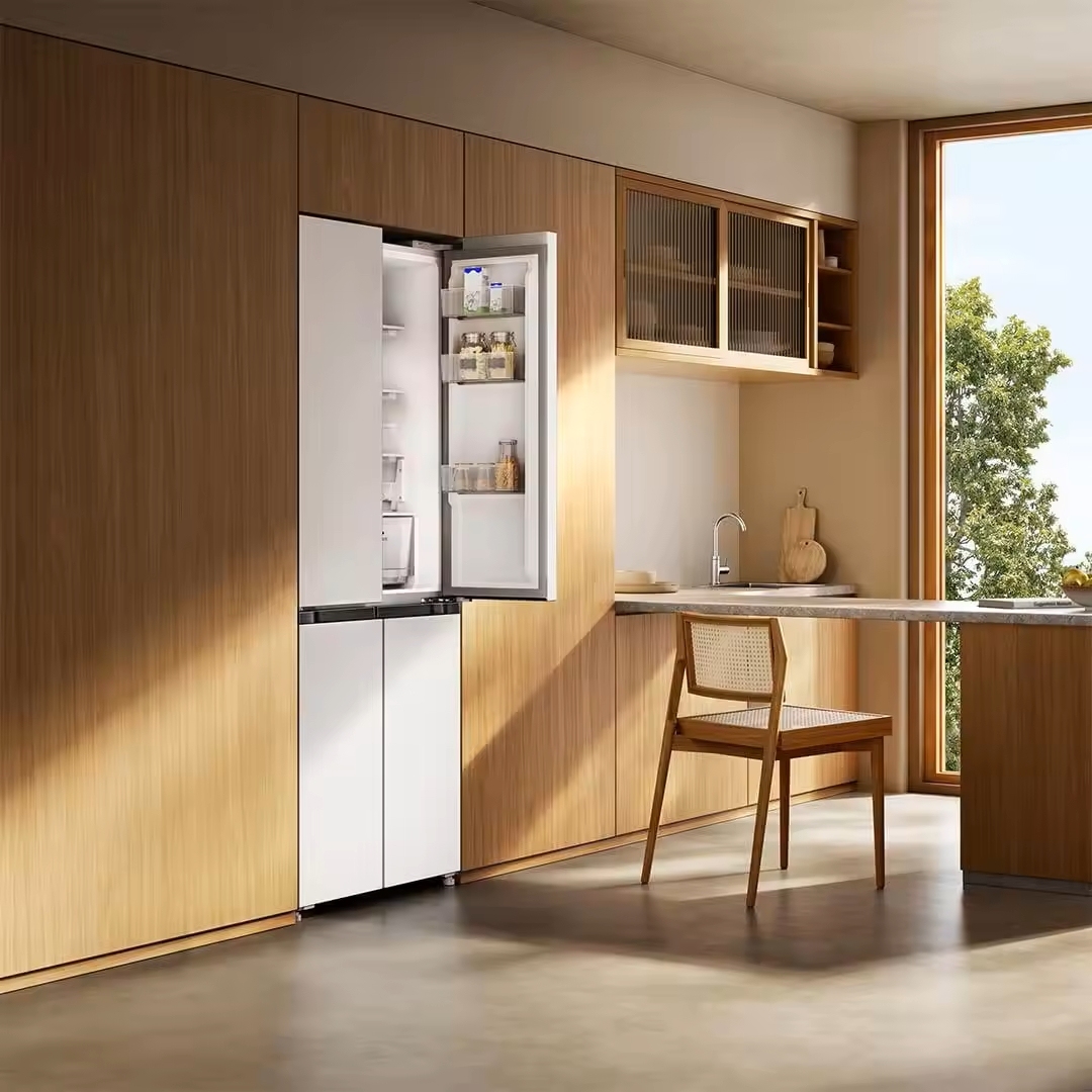 Xiaomi Mijia Refrigerator Cross 439L Slim Flush Home Cross 4 Door Refrigerator