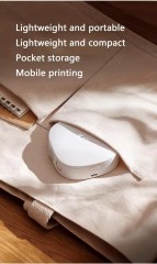 New Xiaomi Mijia Portable Smart Label Printer Set Paper Sticker Wireless Pocket Printer for Home Office Marker Ink Mi Home APP
