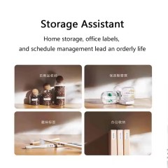 New Xiaomi Mijia Portable Smart Label Printer Set Paper Sticker Wireless Pocket Printer for Home Office Marker Ink Mi Home APP