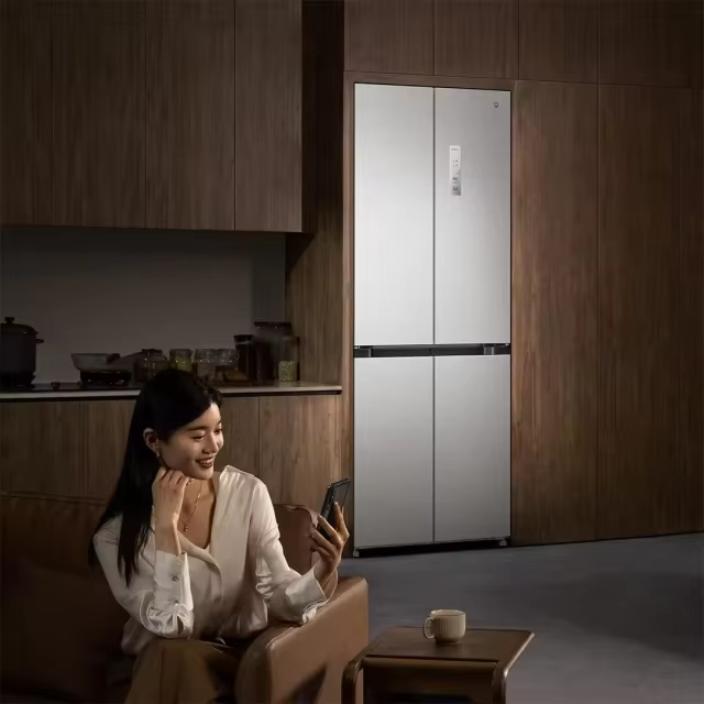 Xiaomi Mijia Refrigerator Cross 439L Slim Flush Home Cross 4 Door Refrigerator