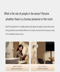Xiaomi Mijia Human Presence Sensor Smart Wireless Home Connection BT 5.0 Body Motion Sensors for Mi Home App XMOSB01XS