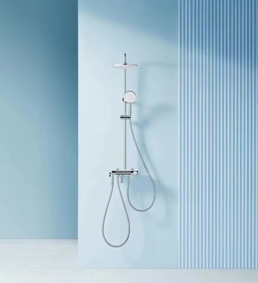 Xiaomi Mijia Temperature Control Shower Head Set S1 Oversized Glass Shelf Keyboard Switch Stepless Temperature Adjustment