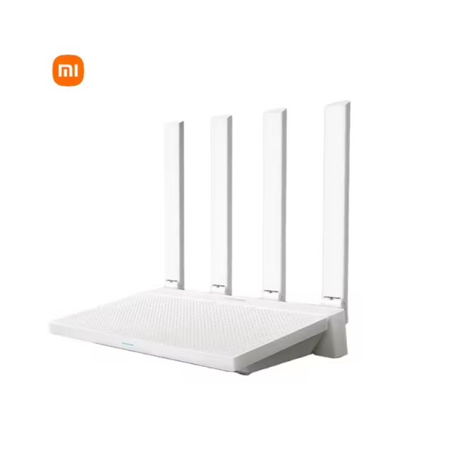Xiaomi AX3000T Router 2.4GHz 5GHz 1.3GHz CPU 2x2 160MHz WAN LAN LED NFC Connectivity for Home Office Gaming