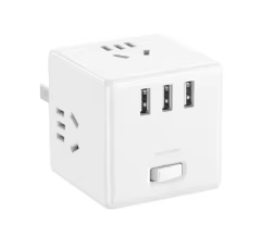 Xiaomi Mijia Rubik's Cube Converter Wired Wireless Version Intelligent USB Socket Plug Patch Panel for Home Use