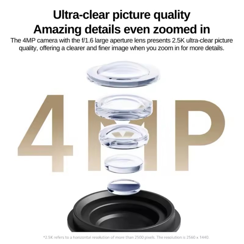 Original for Xiaomi CW300 4MP Outdoor Camera IP66 Waterproof Full Color Night Vision WiFi Camera