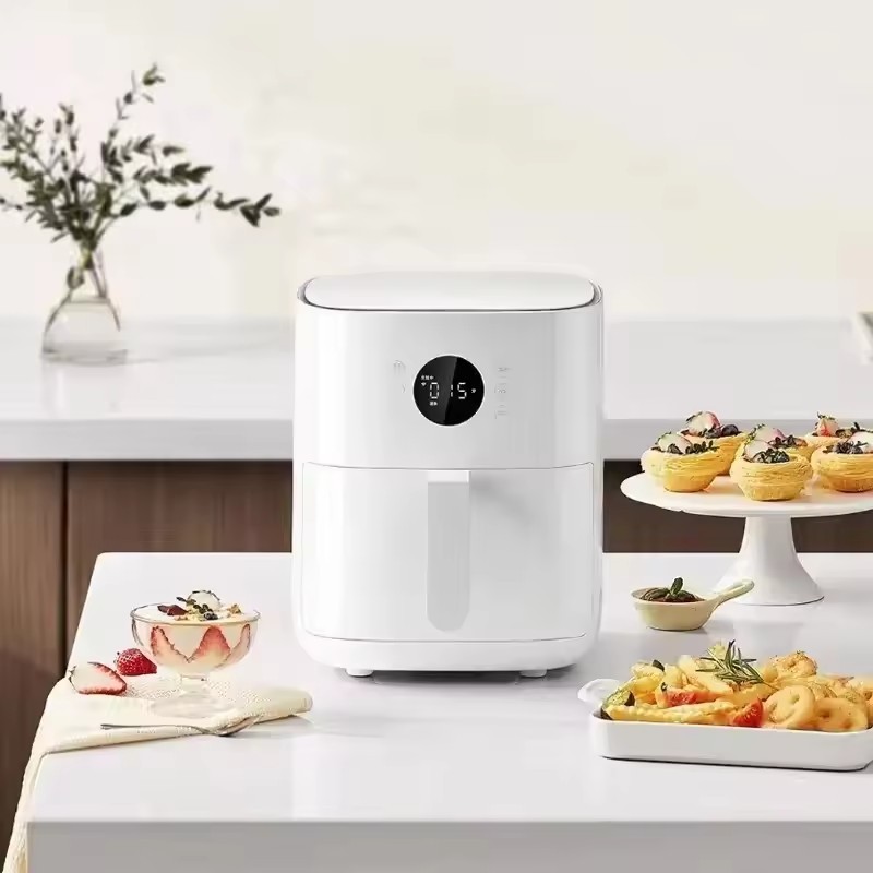 Xiaomi New Design 4.5l Digital Lcd Display Household Intelligent No Oil Air Fryer Home Cooking Fryer Stainless Steel Air Fryers