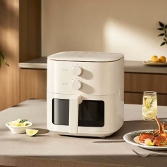 Xiaomi Mijia Air Fryer N1 5L 360 Degree Baking Smokeless Cooker with Touch Control, Smokeless Kitchen Electric Frying Oven