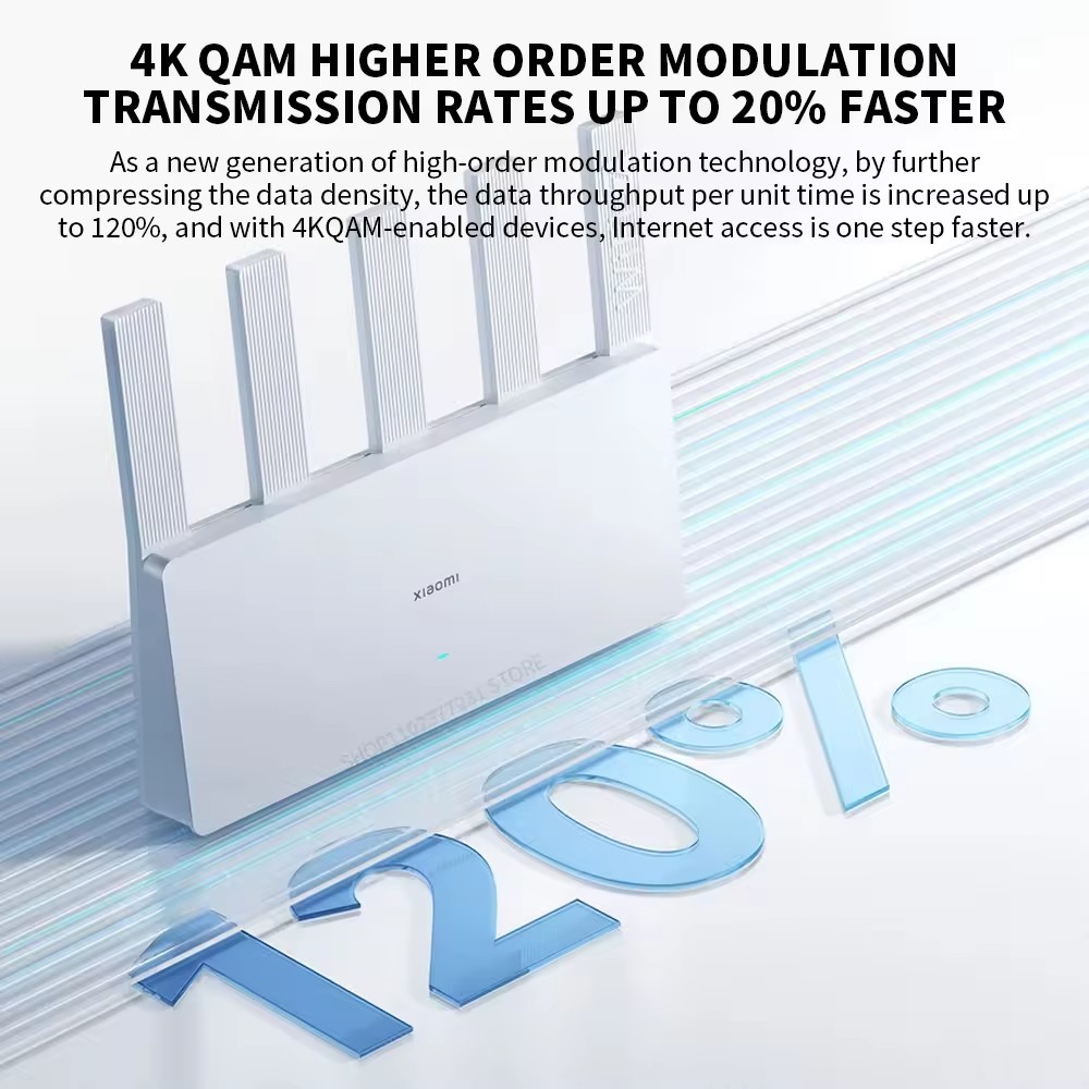 Original Xiaomi Mijia Router BE5000 Wi-Fi 7 2.4/5GHz Dual-Frequency Mesh 2.5G High-Speed Network Port IPTV OFDMA