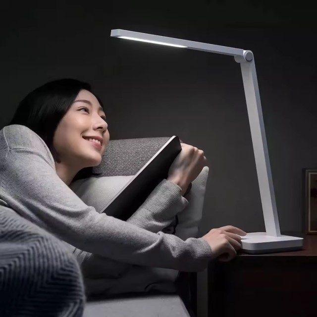 MI Mijia Desk Table Lamp 2 Lite Ra90 Folding Eye Protection 3-Gear Dimming Color Rendering Table Light Bedside Night Lamp