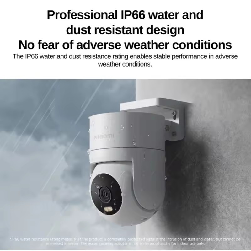 Original for Xiaomi CW300 4MP Outdoor Camera IP66 Waterproof Full Color Night Vision WiFi Camera
