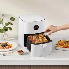 Xiaomi New Design 4.5l Digital Lcd Display Household Intelligent No Oil Air Fryer Home Cooking Fryer Stainless Steel Air Fryers