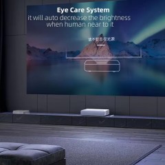 Xiaomi Mijia Full Color Laser UST Cinema Projector 1080p LCoS 1400ANSI Lumens MEMC RGB Projection TV WANOS Atmos Beamer 2G RAM
