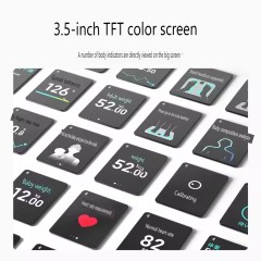 Mijia S400 Pro Body Fat Weight Scale Digital 3.5-inch TFT Color Screen Can Be Connected to BT Smart Scale for Body Weight