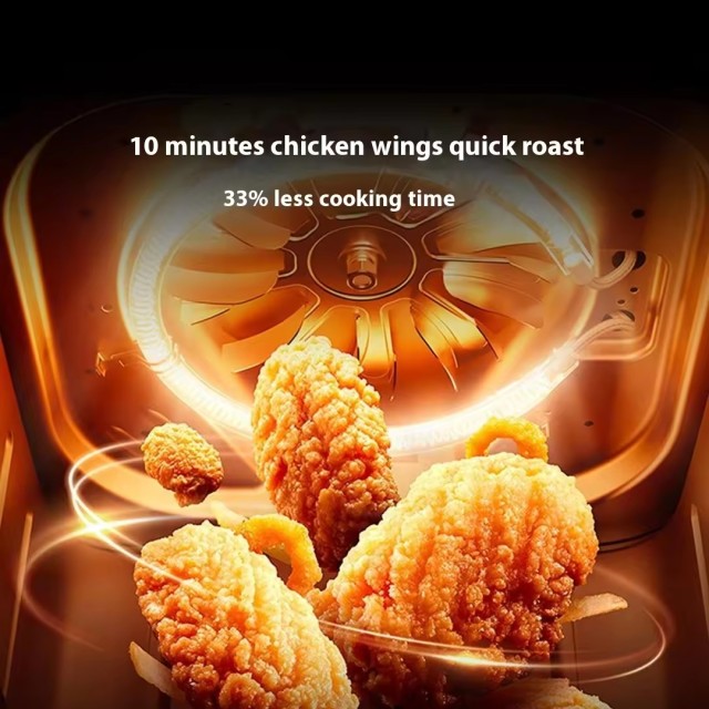 New Xiaomi Smart Air Fryer 5.5L With Visual Window 1500W Home Multifunctional French Fries Maker Oven Large Capacity Cooking