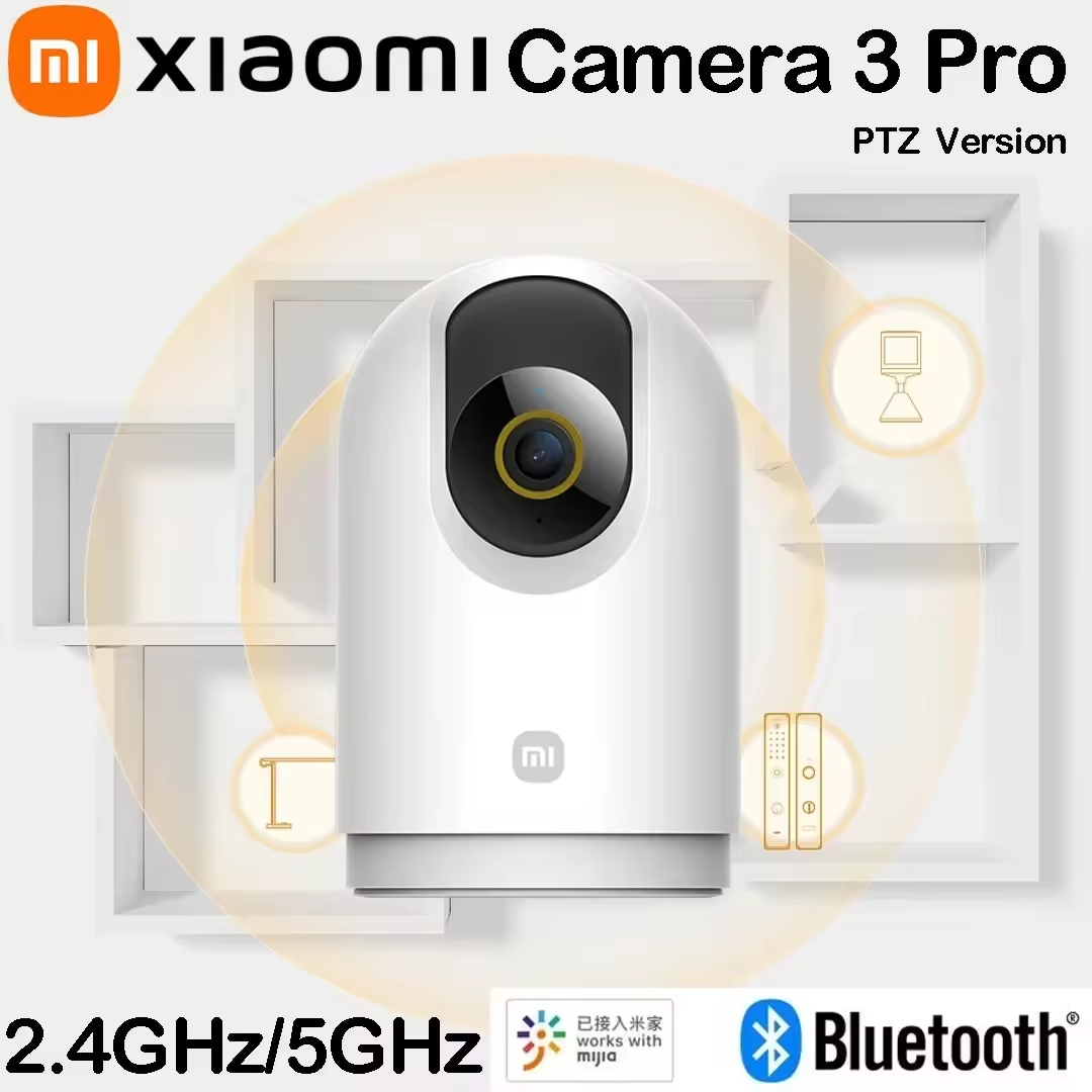 Xiaomi Smart Camera 3 Pro Gimbal Edition 500W High-definition Pixel Monitor Home Night Vision Panoramic Mobile