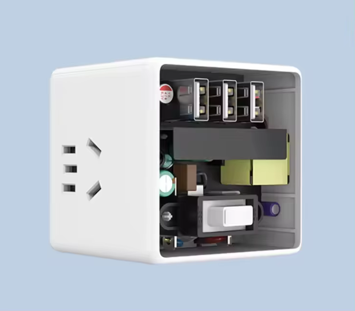Xiaomi Mijia Rubik's Cube Converter Wired Wireless Version Intelligent USB Socket Plug Patch Panel for Home Use