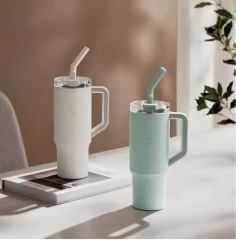Xiaomi Straw Cup 1l 6-hour Insulation Lock Cold Insulation Water Cup MJXGB01RM