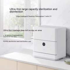Mijia Intelligent Desktop Dishwasher S1 Sterilization Disinfection Hot Air Circulation Drying Dishwasher Cn Version QMDW0501M