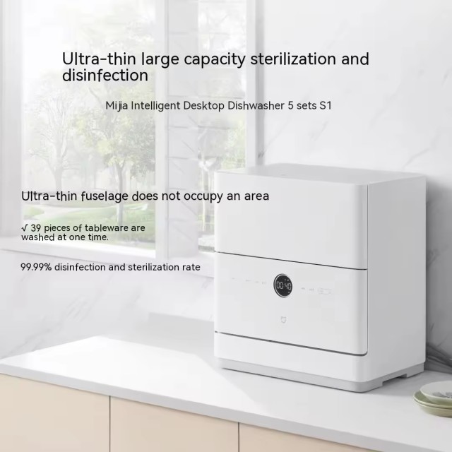 Mijia Intelligent Desktop Dishwasher S1 Sterilization Disinfection Hot Air Circulation Drying Dishwasher Cn Version QMDW0501M