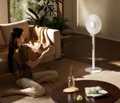 MIJIA Pro Retractable Home Rechargeable Air Conditioner Electric Floor Standing Desktop Cooler Fans DC Inverter Floor Fan